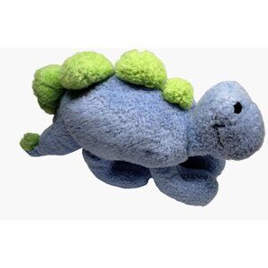 Stegosaurus Baby Dinosaur Blue Terrycloth Plush toy